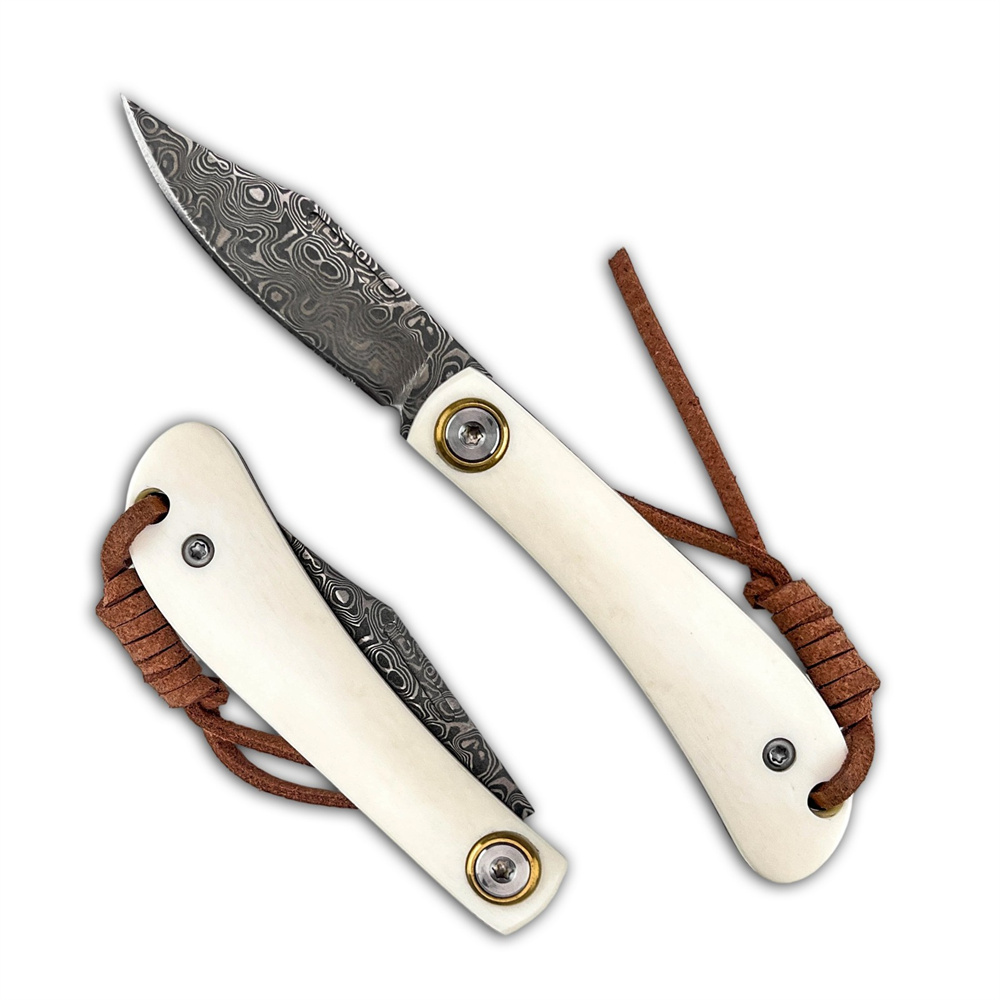 Vintage Collectible Knives - Kompaktowy, składany nóż EDC w stylu