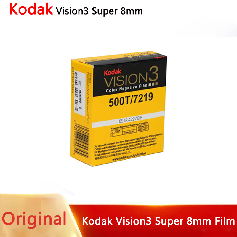 Super 8 Film Reel - Klasyczny film Kodak Vision3 Super 8mm,