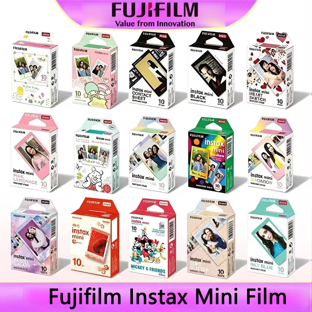 Super 8 Film Reel - Klasyczny film Fujifilm Instax Mini, kolorowy