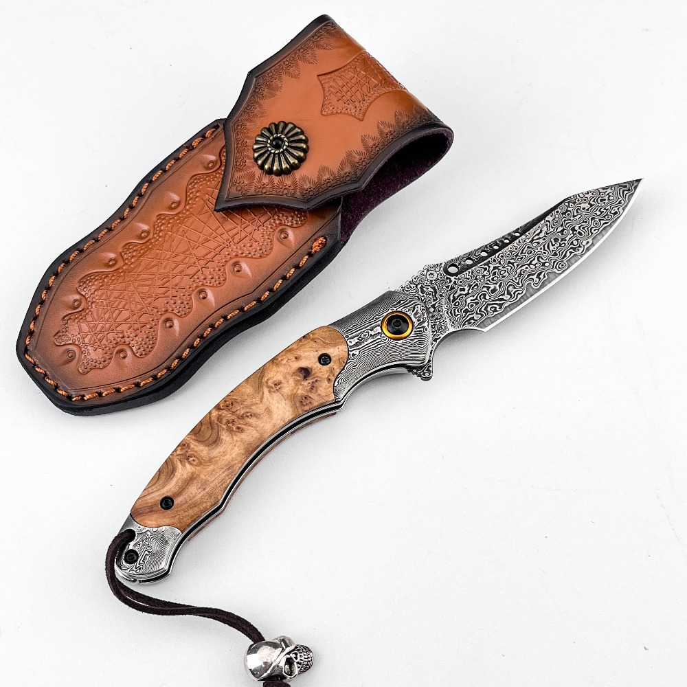 Vintage Collectible Knives - Nóż składany z wysokiej twaręsłościowej stali
