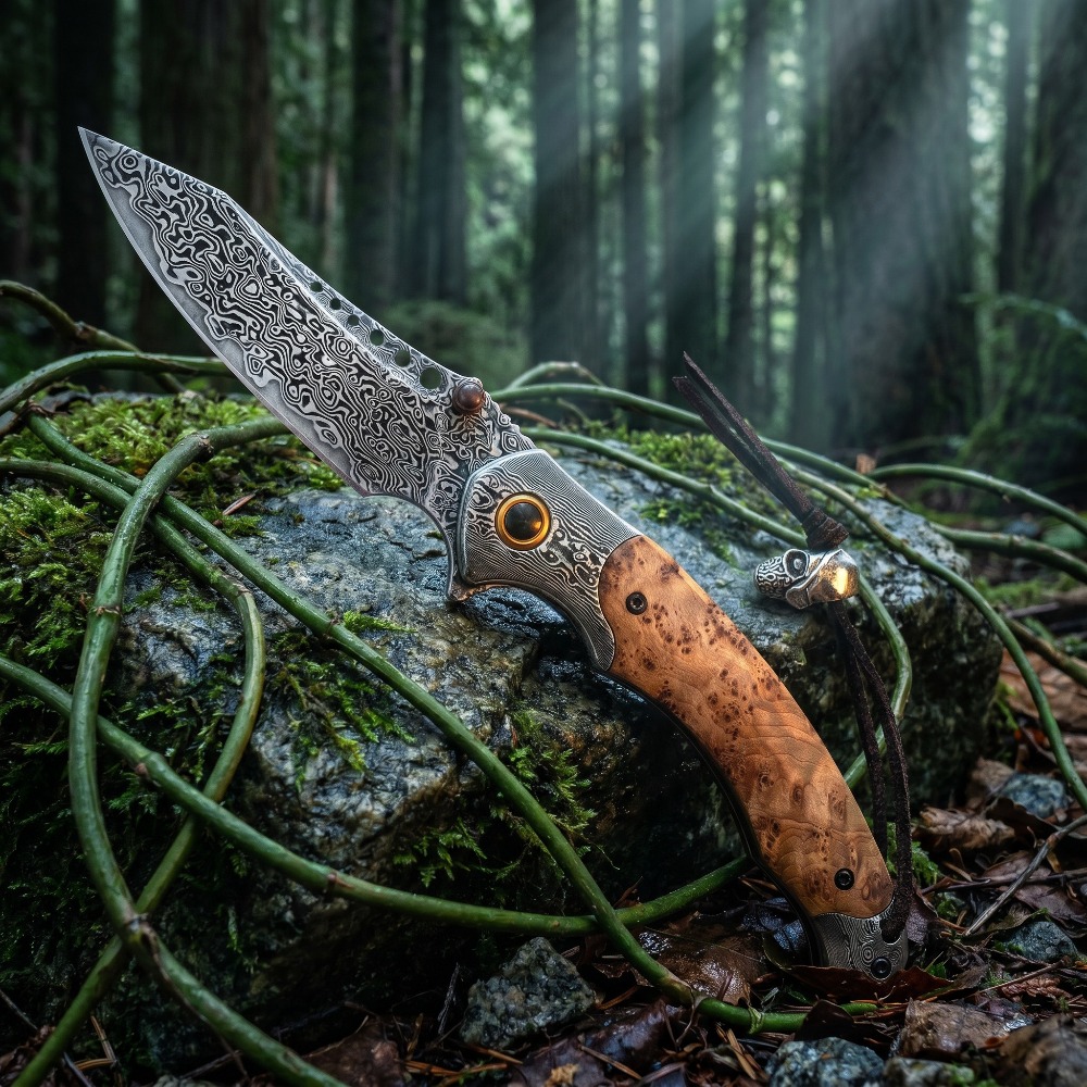 Vintage Collectible Knives - Nóż składany z wysokiej twardestwojakości stali