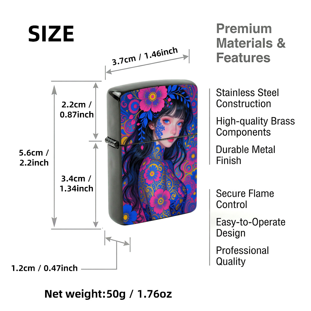 Zapalniczka typu flip-top z ży – Vintage Collectible Lighters recenzja i cena