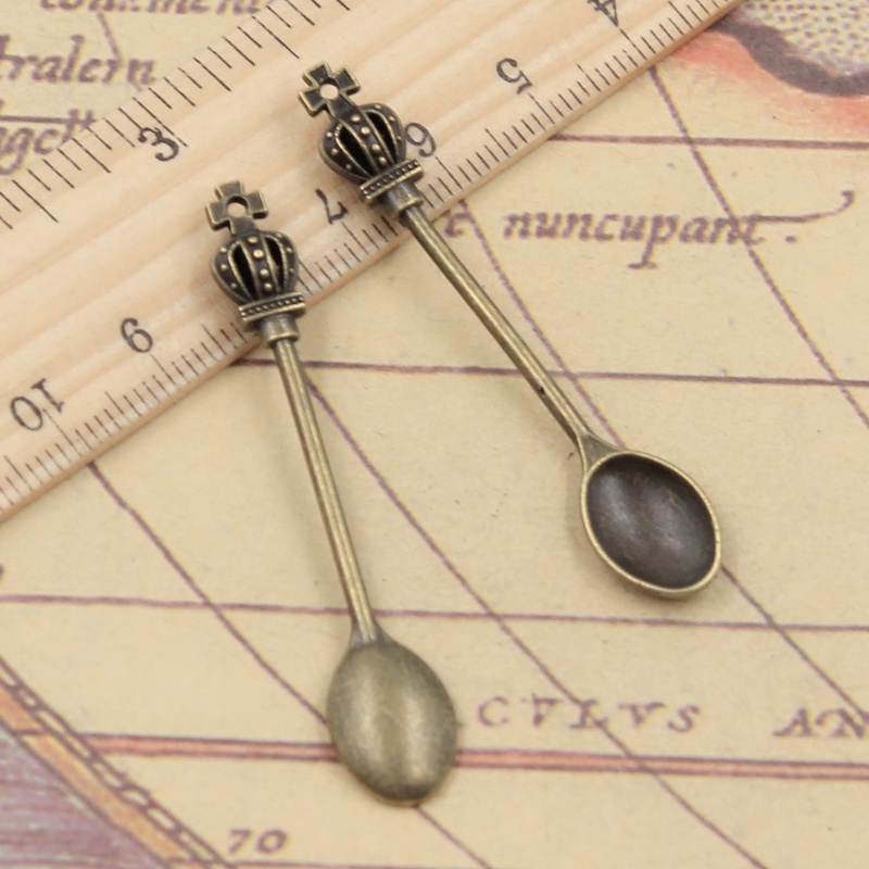 10 sztuk Charms kuchnia korona – Vintage Collectible Spoons recenzja i cena