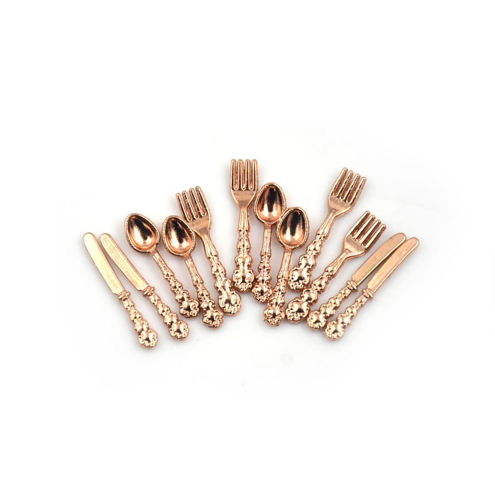 12 sztuk 1:12 Mini Vintage min – Vintage Collectible Spoons recenzja i cena
