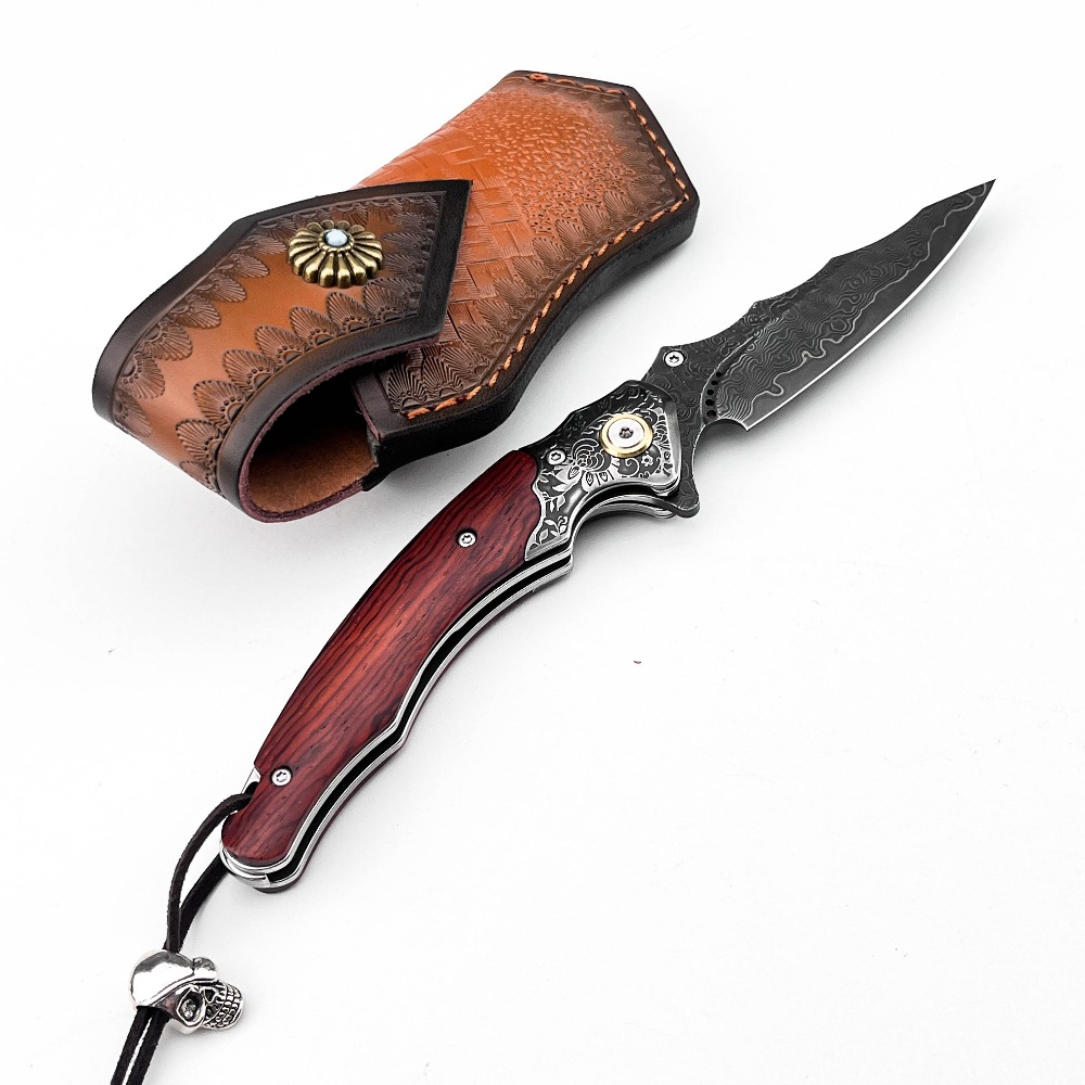 Nóż składany vintage z grawero – Vintage Collectible Knives recenzja i cena