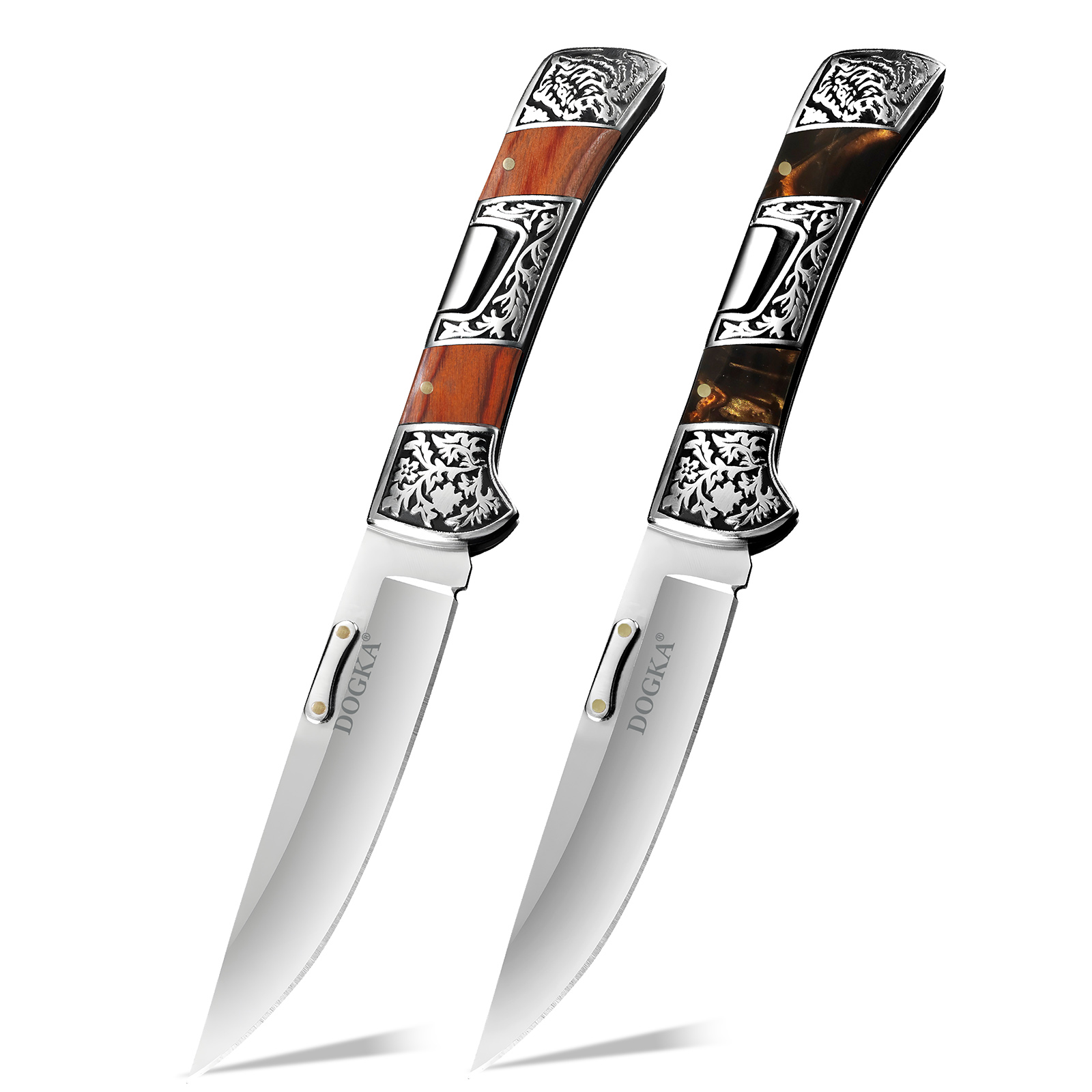 Vintage'owy grawerowany składa – Vintage Collectible Knives recenzja i cena